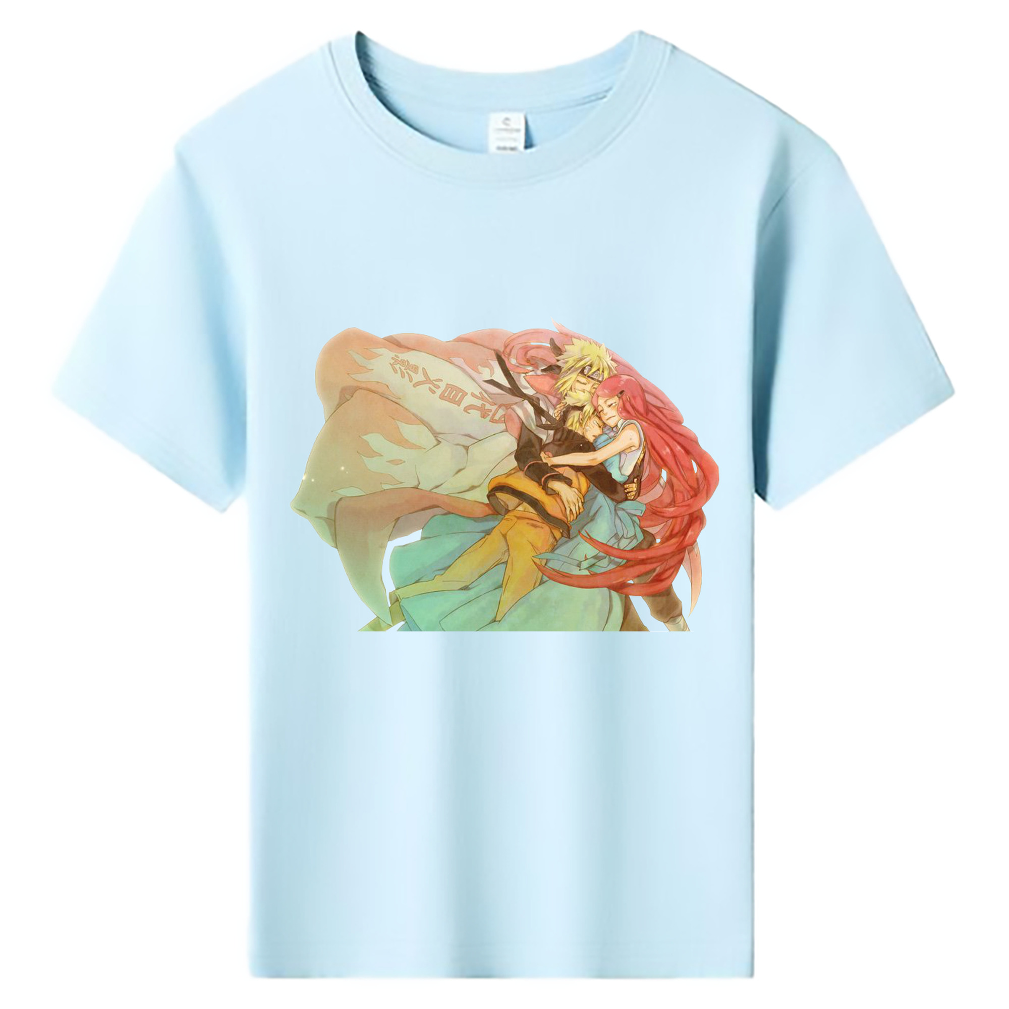 （画像用） NARUTO -ナルト- うずまき ナルト Uzumaki Naruto 綿100％キッズTシャツ（フロントプリント）